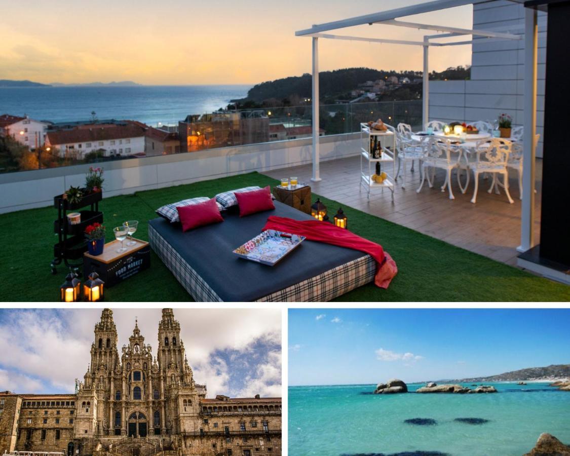 Luxury Singular Villa Canelas Sanxenxo Esterno foto